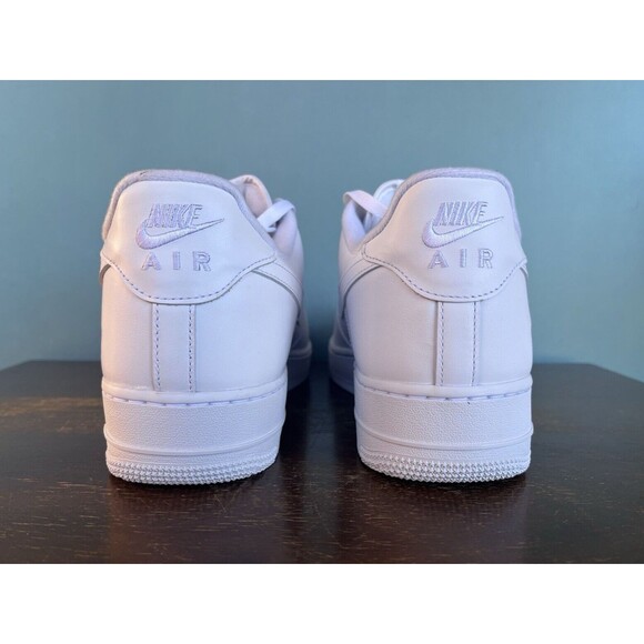 Nike Air Force 1 Low x Supreme Triple White Men's Size 12 CU9225-100 - Picture 8 of 10